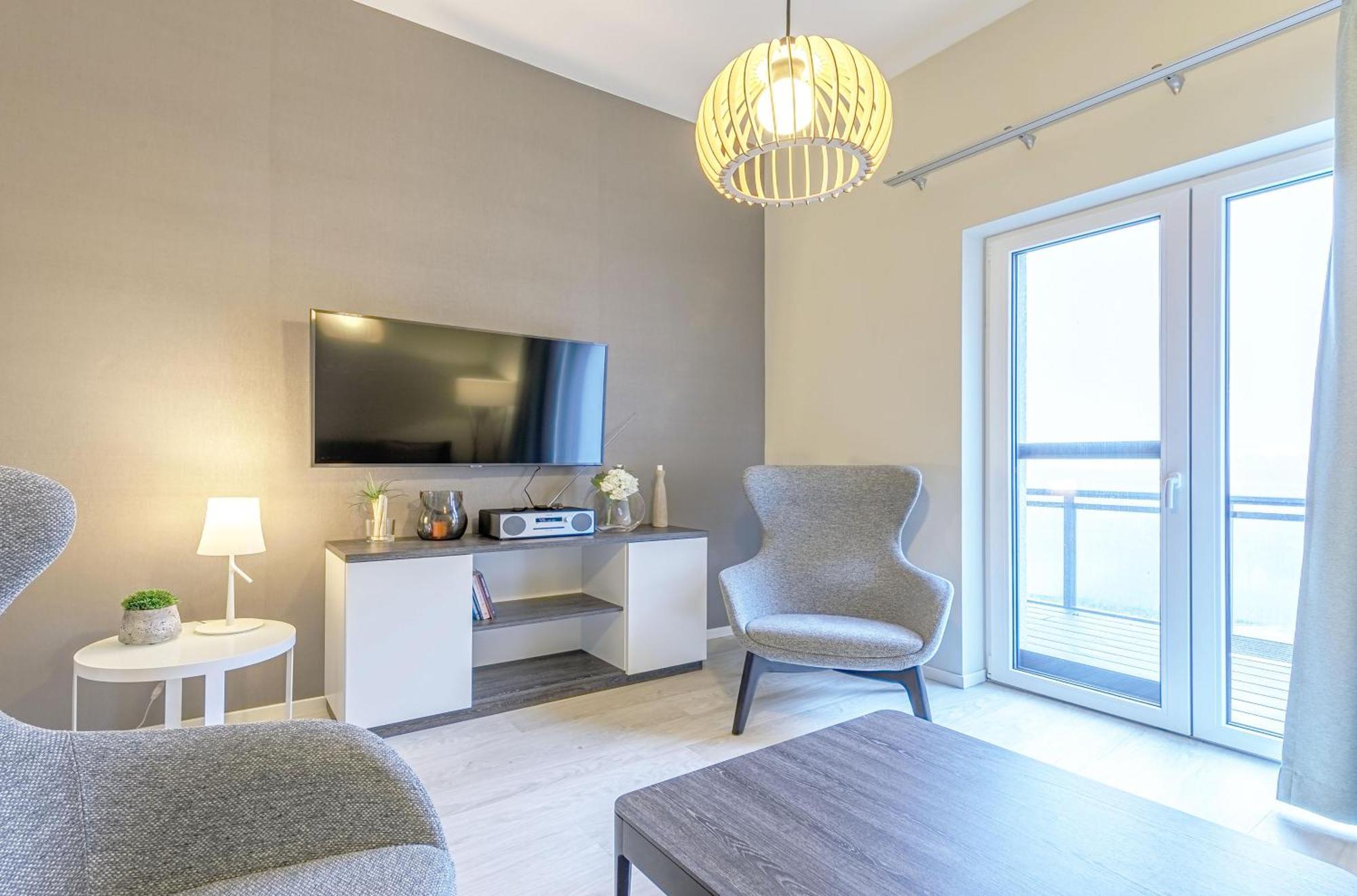 Ferienwohnung Ostseeblick Mit Balkon Вустров Экстерьер фото